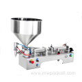 horizontal liquid filling machine semi-automatic pneumatic
